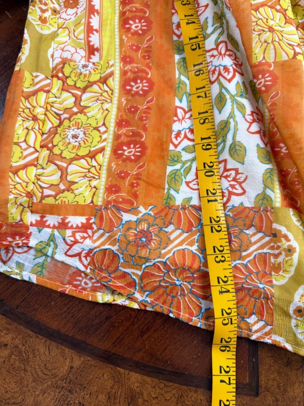 NWOT Bella Boheme Gold Dust Aurora Blouse Boho Size M - Picture 12 of 13